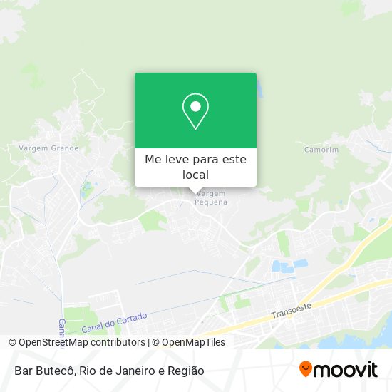 Bar Butecô mapa