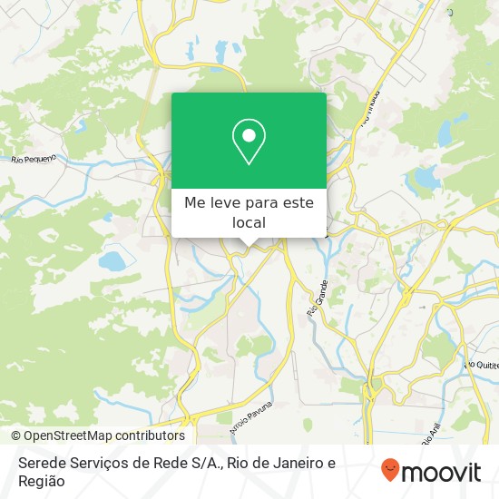Serede Serviços de Rede S/A. mapa