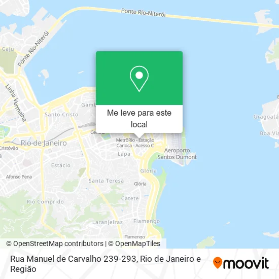 Rua Manuel de Carvalho 239-293 mapa