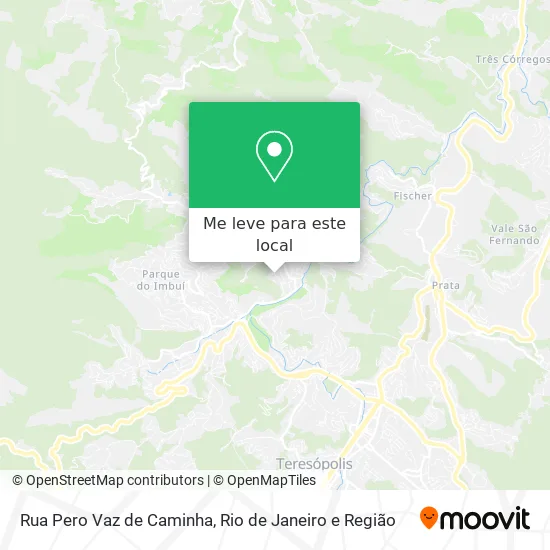 Rua Pero Vaz de Caminha mapa