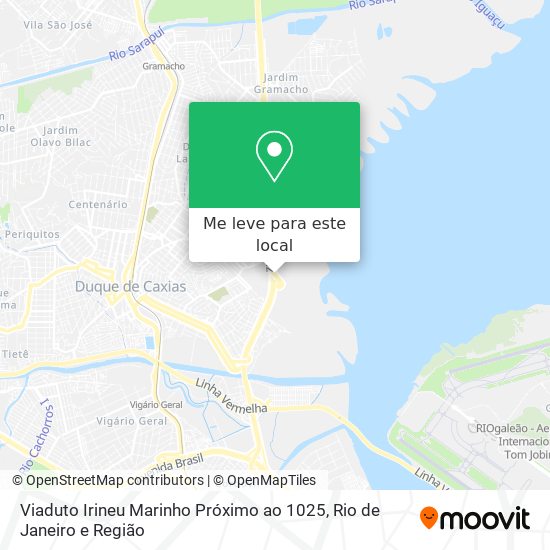 Viaduto Irineu Marinho Próximo ao 1025 mapa