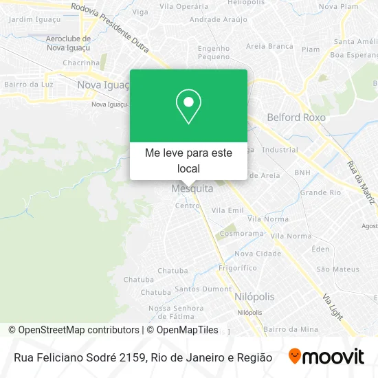 Rua Feliciano Sodré 2159 mapa
