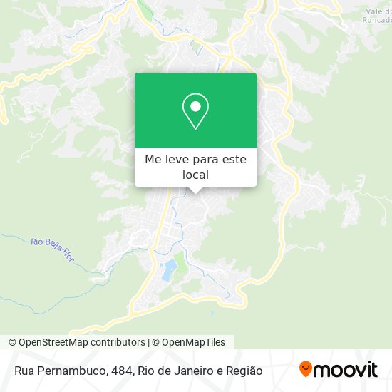 Rua Pernambuco, 484 mapa