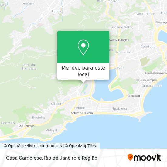 Casa Camolese mapa