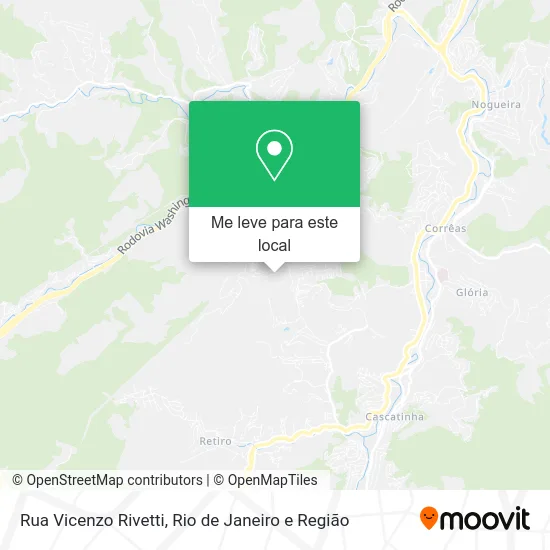 Rua Vicenzo Rivetti mapa