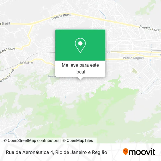 Rua da Aeronáutica 4 mapa