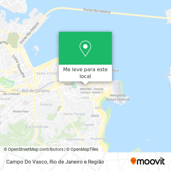 Campo Do Vasco mapa