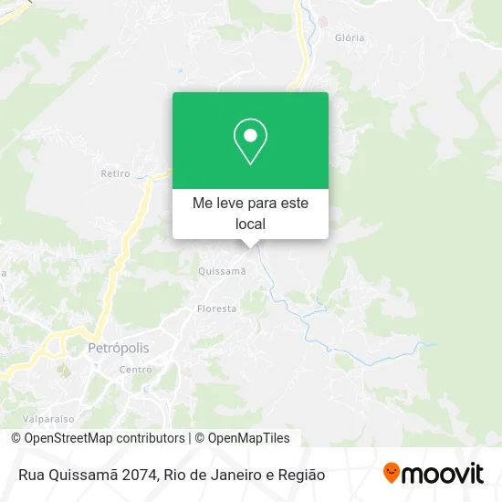 Rua Quissamã 2074 mapa