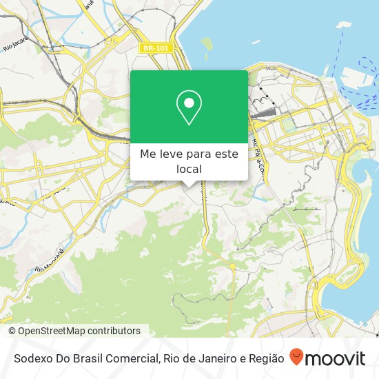 Sodexo Do Brasil Comercial mapa
