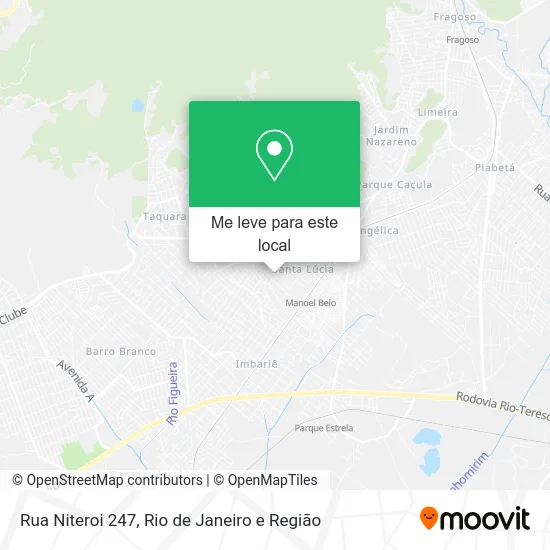 Rua Niteroi 247 mapa
