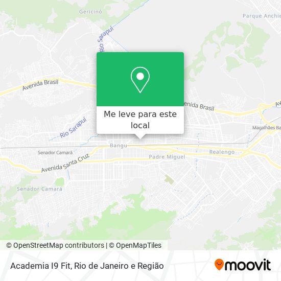 Academia I9 Fit mapa