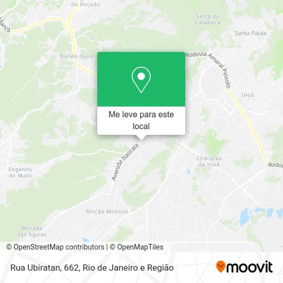 Rua Ubiratan, 662 mapa