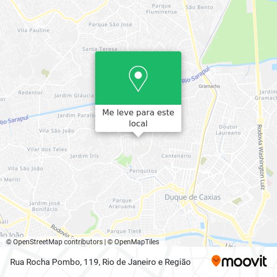 Rua Rocha Pombo, 119 mapa