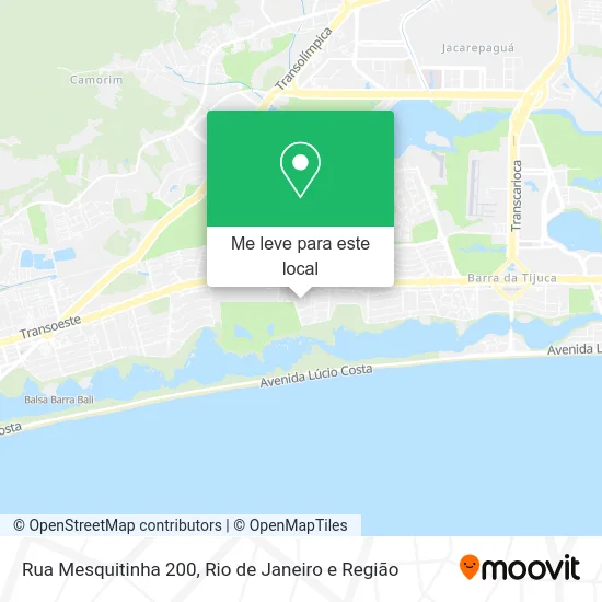 Rua Mesquitinha 200 mapa