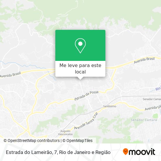 Estrada do Lameirão, 7 mapa