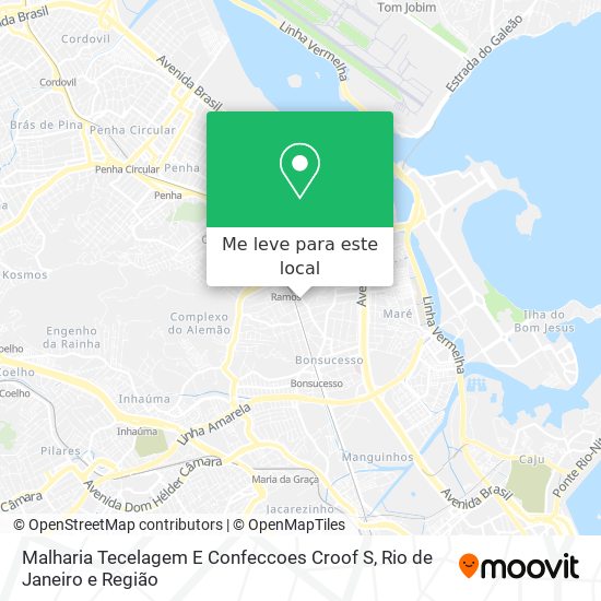 Malharia Tecelagem E Confeccoes Croof S mapa