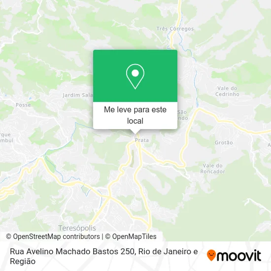 Rua Avelino Machado Bastos 250 mapa