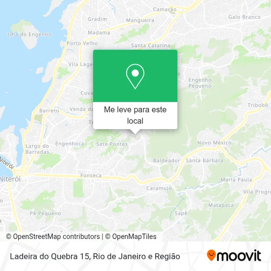 Ladeira do Quebra 15 mapa