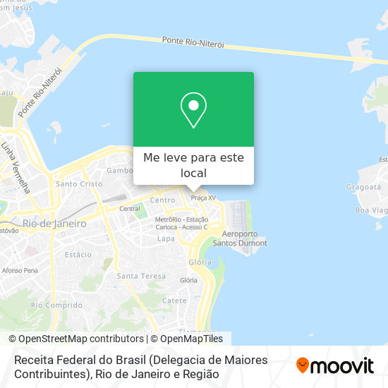 Receita Federal do Brasil (Delegacia de Maiores Contribuintes) mapa
