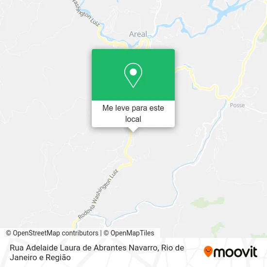 Rua Adelaide Laura de Abrantes Navarro mapa