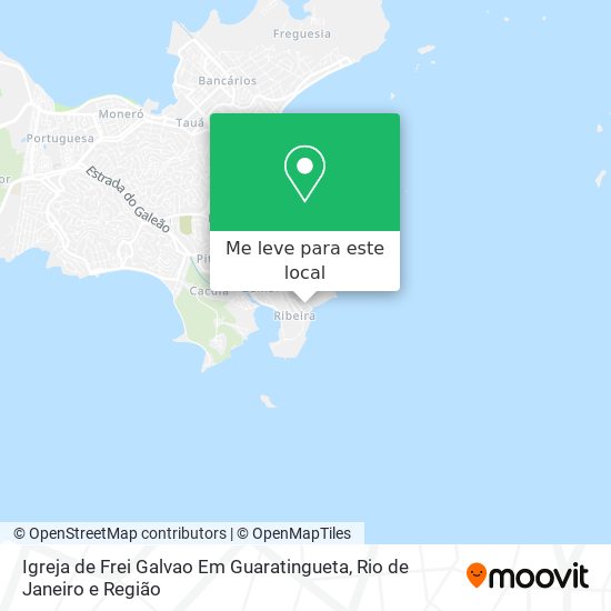 Igreja de Frei Galvao Em Guaratingueta mapa