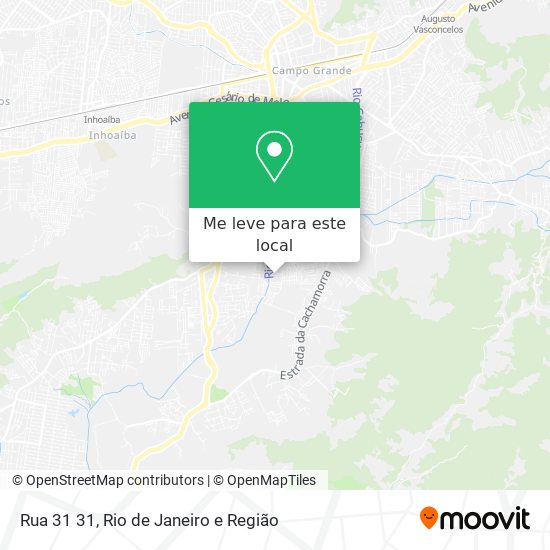 Rua 31 31 mapa