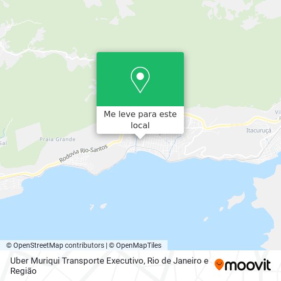 Uber Muriqui Transporte Executivo mapa
