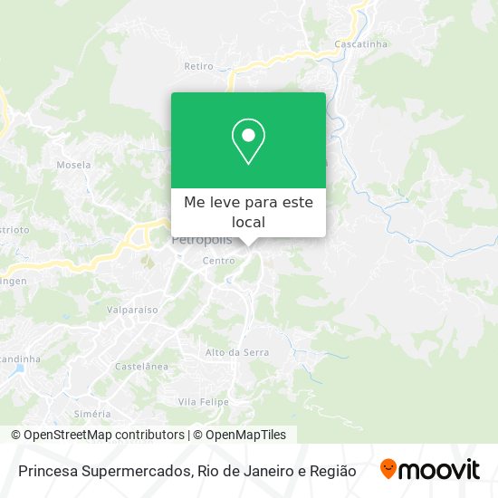 Princesa Supermercados mapa