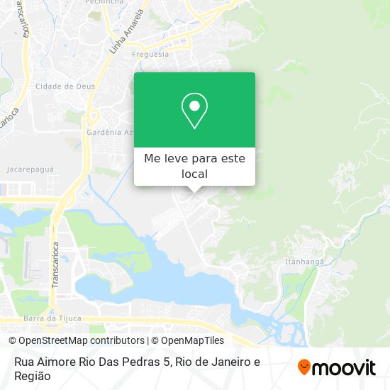 Rua Aimore Rio Das Pedras 5 mapa