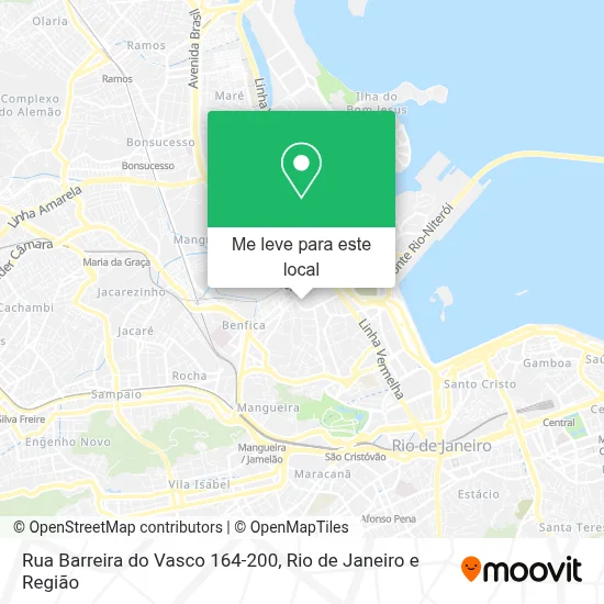 Rua Barreira do Vasco 164-200 mapa