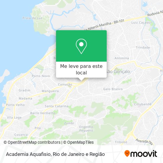 Academia Aquafisio mapa