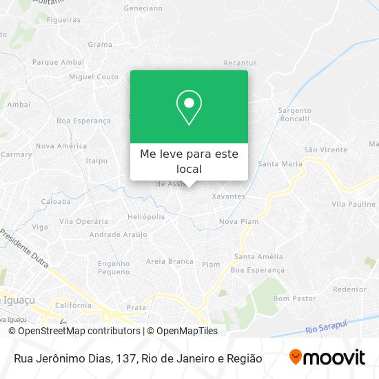 Rua Jerônimo Dias, 137 mapa