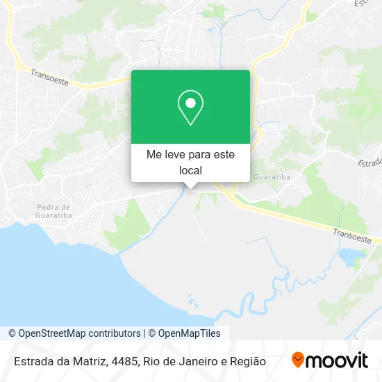 Estrada da Matriz, 4485 mapa