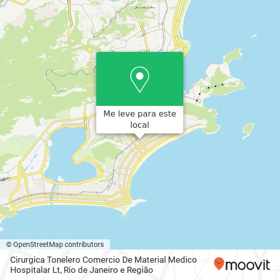 Cirurgica Tonelero Comercio De Material Medico Hospitalar Lt mapa