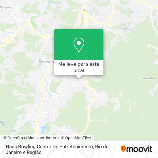 Haus Bowling Centro De Entretenimento mapa