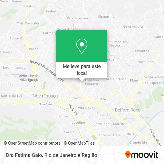 Dra Fatima Gaio mapa