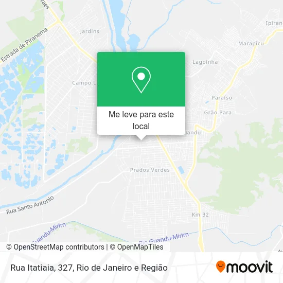 Rua Itatiaia, 327 mapa