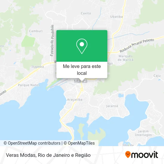 Veras Modas mapa