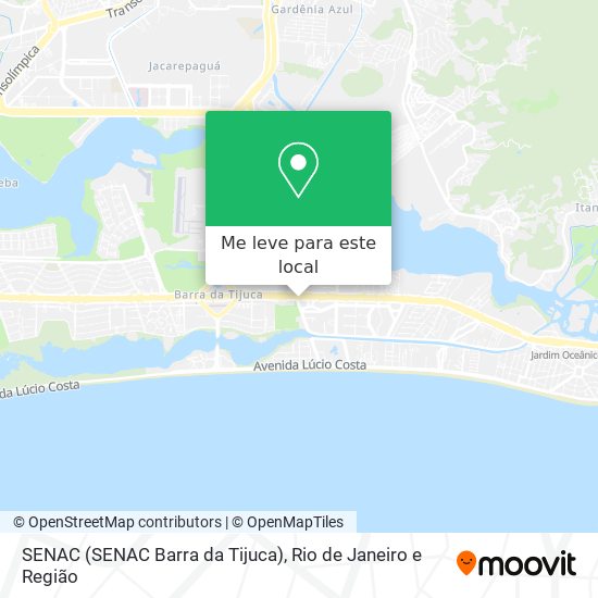 SENAC (SENAC Barra da Tijuca) mapa