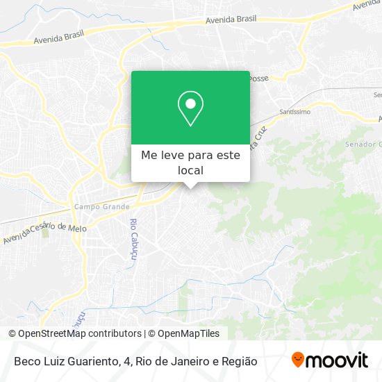 Beco Luiz Guariento, 4 mapa