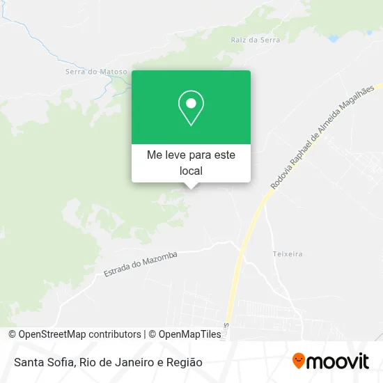 Santa Sofia mapa