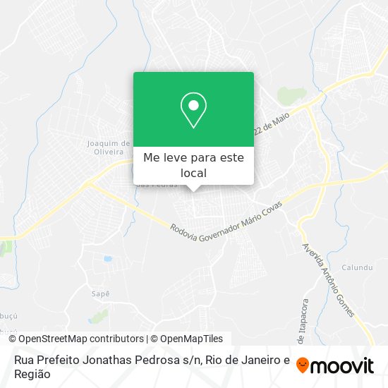 Rua Prefeito Jonathas Pedrosa s / n mapa