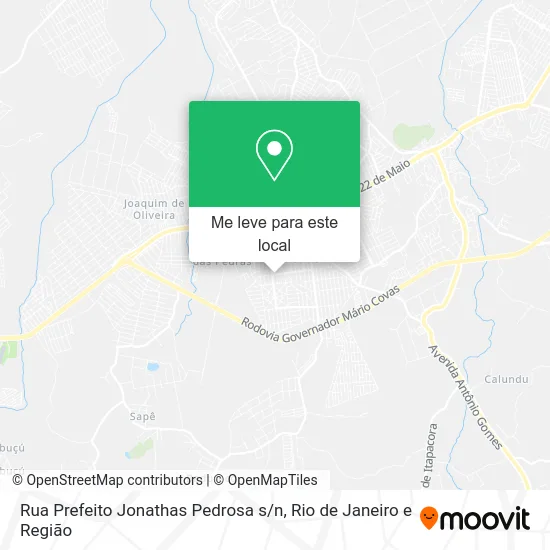 Rua Prefeito Jonathas Pedrosa s / n mapa
