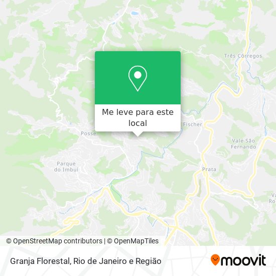Granja Florestal mapa