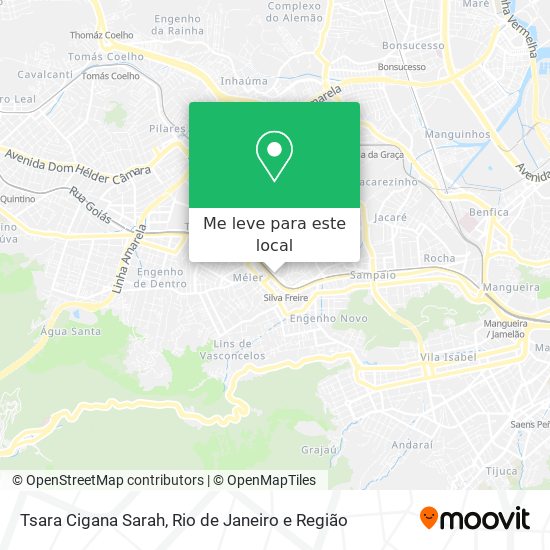 Tsara Cigana Sarah mapa