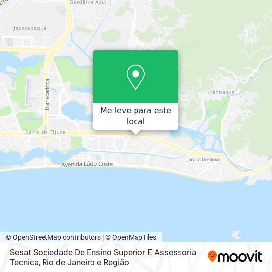 Sesat Sociedade De Ensino Superior E Assessoria Tecnica mapa