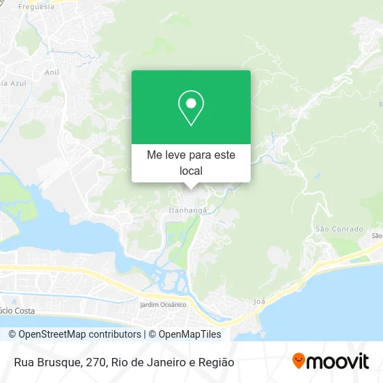 Rua Brusque, 270 mapa