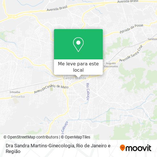 Dra Sandra Martins-Ginecologia mapa