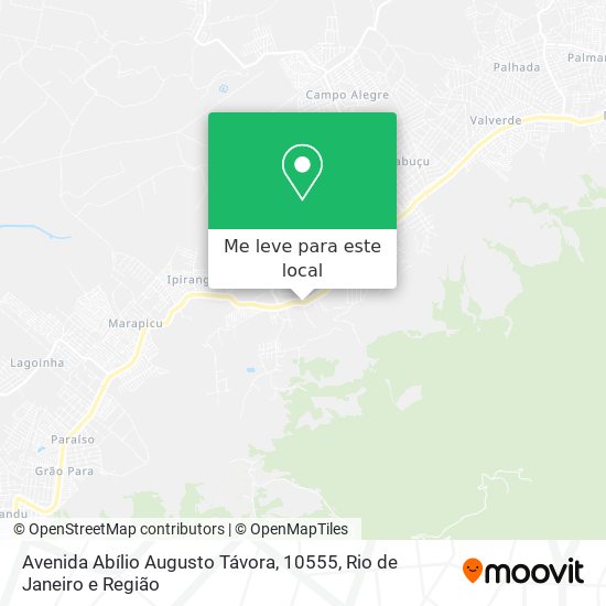 Avenida Abílio Augusto Távora, 10555 mapa