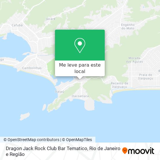 Dragon Jack Rock Club Bar Tematico mapa